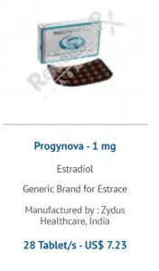 estradiol 1mg pills 